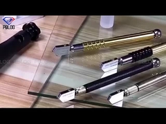 Profesyoneller için mükemmel, metal siyah saplı verimli cam kesme cihazı