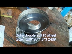 Doğrudan Üreticiden: Çift Yuvarlak Kenarlı Makineler için Premium Çift Çukurlu Elmas Tekerlekler - Sharp