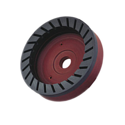 D150mm İç Dişli reçine tekerleği kase şekli cam bezleri için sürekli elmas öğütme tekeri