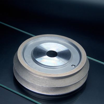 Yuvarlak Kenar 45 derece özel makine cam aracı için elmas öğütme tekerleği