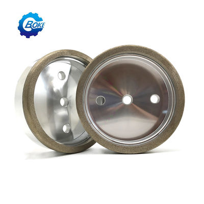 Boke 130mm Sinterleme Karbid Elmas Döşeme Tekerleği Cam için Kenar Ürün için