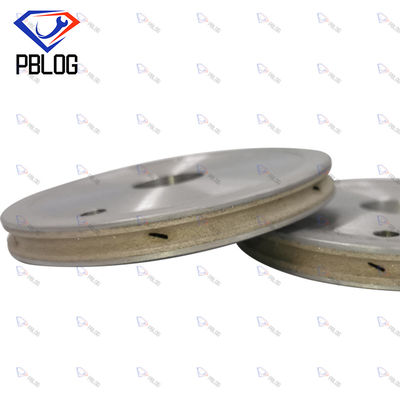 PBLOG Üretim CNC Makine El Kitabı Sintered Elmas Düzme Tekerleği Cam Mermer Keramik Kenar Tekerleği