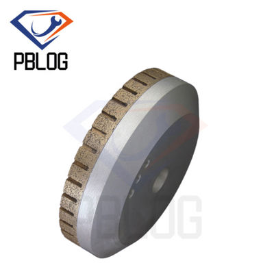 Keskin Yarı Dış Segmentli Elmas Döşeme Tekerleği İç delik 22 mm Çakıl 80 100 120 150 180 240 Profesyonel sınıf