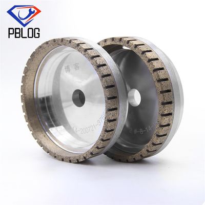 Bevel Makine Cam Kenarlık Yarım Bölümlü Düzme Elmas Çarkı