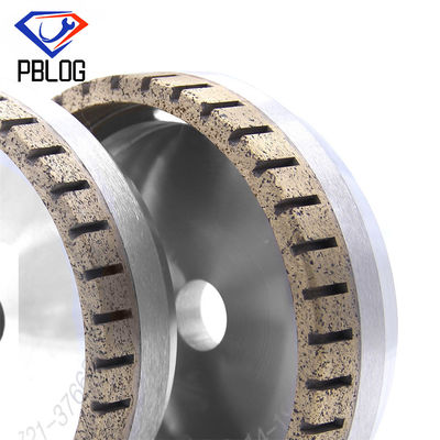 Bevel Makine Cam Kenarlık Yarım Bölümlü Düzme Elmas Çarkı