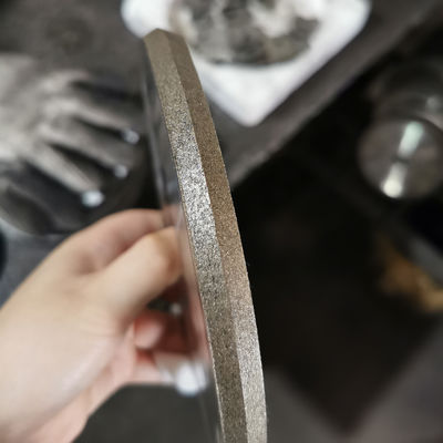 Boke Çin Cam Kenar Sentetik 4 inç 10 mm Kalınlığı Elmas Döşeme Tekerlekleri
