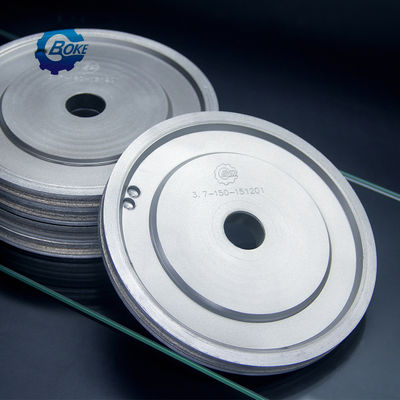 Boke 200mm 8in Grinder Beveling Diamond Abras Cam için Elmas Periferal Wheel