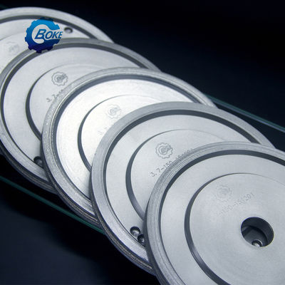 Boke 200mm 8in Grinder Beveling Diamond Abras Cam için Elmas Periferal Wheel