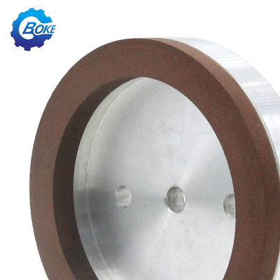 150mm Kırmızı Düzme Elmas Rezin Bağlama Tekerleği Bavelloni İçin Cam Eğrici
