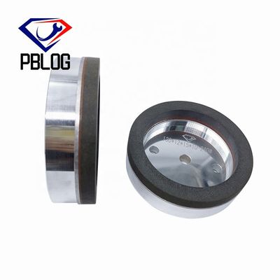 PLOG Kenarlı ve Çömlekli Cam Düz Kenarlı İkili Makine için Siyah reçine tekerleği