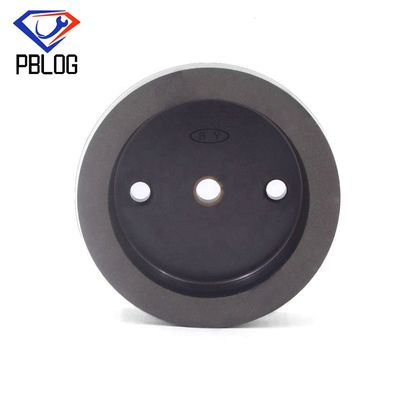 Toptan cam düz kenarlı makine kauçuk kase şeklindeki reçine tekerlekleri