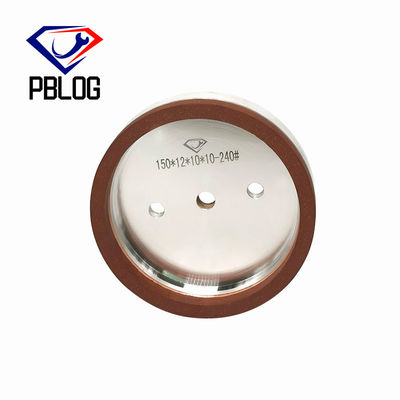 PBLOG Kenarlık Kupası Şekli reçine tekerleği Cam Kenarlı cilalama araçları Elmas öğütme tekerleği