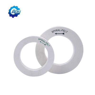 Cam cilalama için Beveling makinesinde Spiral Felt Wheel