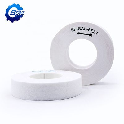 Cam cilalama için Beveling makinesinde Spiral Felt Wheel