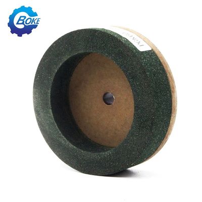 İyi Performans Yeşil Kupa Şekli 150mm Bk Kenarlama Makinesi için Poliş Çarkı