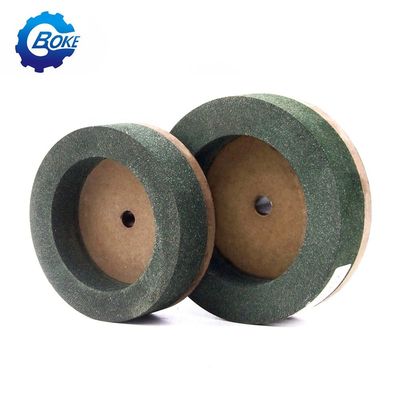 İyi Performans Yeşil Kupa Şekli 150mm Bk Kenarlama Makinesi için Poliş Çarkı