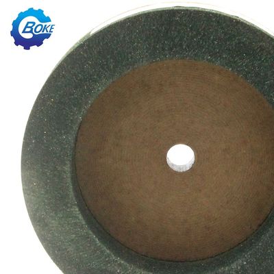 İyi Performans Yeşil Kupa Şekli 150mm Bk Kenarlama Makinesi için Poliş Çarkı