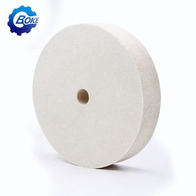 % 100 saf düz yün felç, mobilya camı/sanat camı üzerindeki abraziv disk için cilalama tekeri