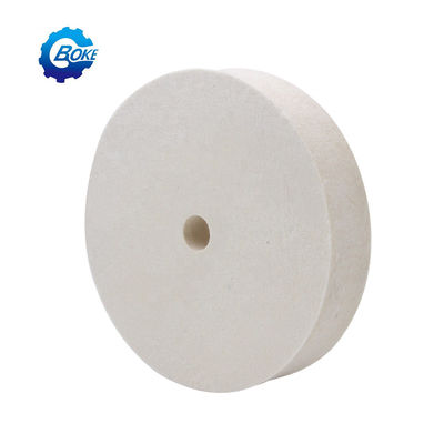 % 100 saf düz yün felç, mobilya camı/sanat camı üzerindeki abraziv disk için cilalama tekeri