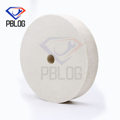 Üretici özelleştirilebilir Cam seramik metal cilalama aracı yün Felt cilalama tekeri