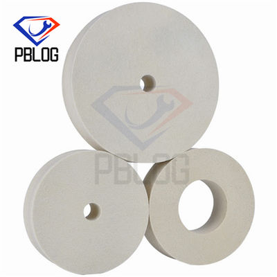 Üretici özelleştirilebilir Cam seramik metal cilalama aracı yün Felt cilalama tekeri