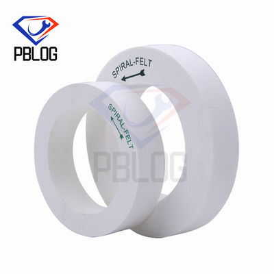 Cam kenar işleme araçları Spiral Felt Sanding Disc Standart boyutlu cilalama tekeri