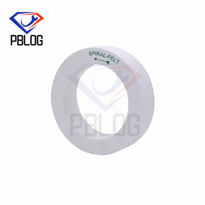 PBLOG Beveled kenar makine cilalama tekerleği beyaz yün cilalama tekerleği öğütme tekerleği
