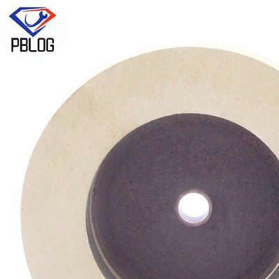 Toptan yapılmış kauçuk kavanoz şeklindeki cam kenar cilalama tekerleği