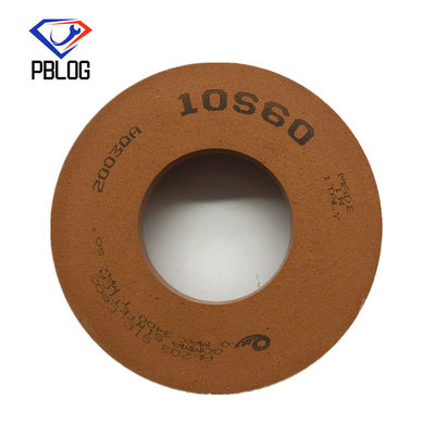 10s Kauçuk Kupa Şekli 10s60 Cam Grit için cilalama tekerleği 40#/60#/80#