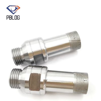 Islak ve Kuru Elmas Matkabı Bit Set Delik Açıcı Cam Mermer Kelepçesi için