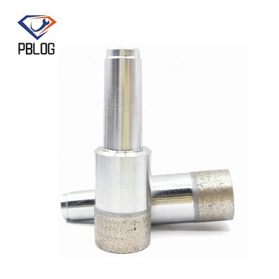 Yüksek Kaliteli CNC Delik Kesme Cam Taş Porselen Mağazası Borma Makinesi Elmas Grill Bit Set