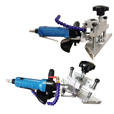 Değiştirilebilir öğütme tekerlekleri ile Protable Air Power Köşe öğütme makinesi