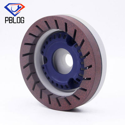 Böke 150mm Kase Şekli Turbo Reçine Parlatma Tekerleği, Eğim Verme Makinesi için Su Geçirmez Ceketli