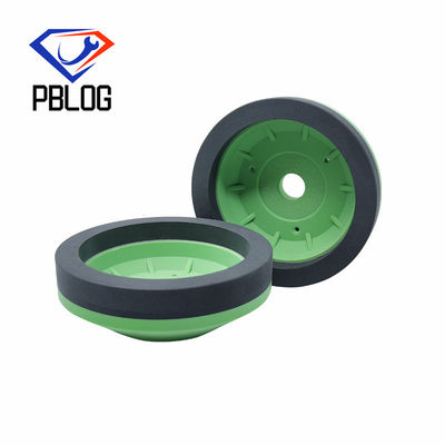 Böke 150mm Kase Şekli Sürekli Reçine Parlatma Tekerleği, Eğim Verme Makinesi için Su Geçirmez Ceketli