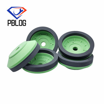 Böke 150mm Kase Şekli Sürekli Reçine Parlatma Tekerleği, Eğim Verme Makinesi için Su Geçirmez Ceketli