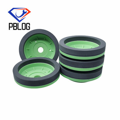 Böke 150mm Kase Şekli Sürekli Reçine Parlatma Tekerleği, Eğim Verme Makinesi için Su Geçirmez Ceketli