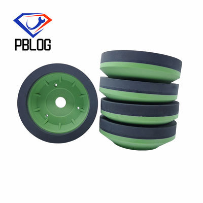 Böke 150mm Kase Şekli Sürekli Reçine Parlatma Tekerleği, Eğim Verme Makinesi için Su Geçirmez Ceketli