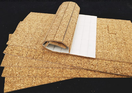 Kare Self Stick Cork Pads Kendi Yapışkan Dayanıklı Pürüzsüz Bitirme
