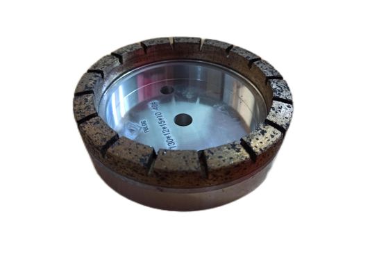 8*8mm Çalışma katmanı boyutu Cam öğütme için elmas cilalama tekeri