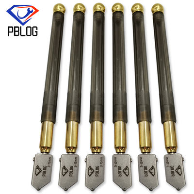 2mm cam kesme aracı, yağ içeren sapı tutma ve 145mm siyah çelik sapı ile