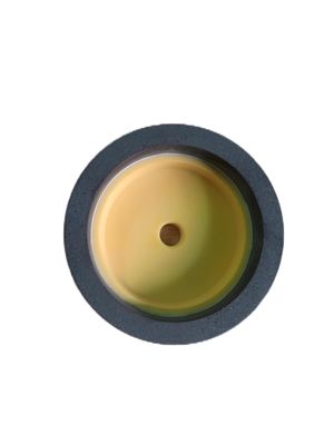 Cup Wheel Plastik Platform reçine öğütme tekerleği 130mm 240# İnce cam öğütme standart çift kenarlı makine