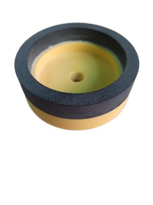 Cup Wheel Plastik Platform reçine öğütme tekerleği 130mm 240# İnce cam öğütme standart çift kenarlı makine