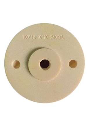 Cup Wheel Plastik Platform reçine öğütme tekerleği 130mm 240# İnce cam öğütme standart çift kenarlı makine