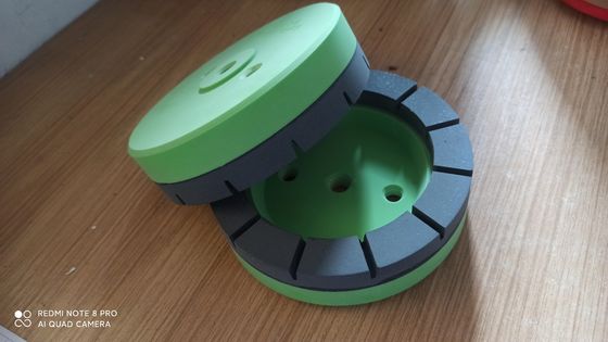 Sertlik 100/130/150/175mm reçine tekerleği Çift kenarlı makine keskinliği 12/22/50mm İç delik