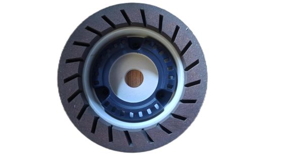 Siyah Yeşil reçine bardak tekerleği öğütme Yüksek parlaklık 150mm ince cam koruma