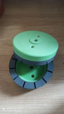 Çift Kenarlı Beveling Makinesi için 100mm 22mm Delikli reçine bardak öğütme tekeri