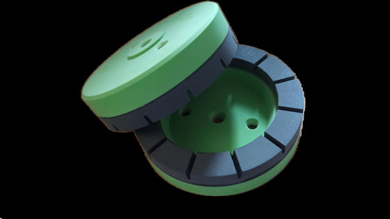 İnce cam için Yüksek Sertlik reçine öğütme tekerleği 120 -240 Grit İç delik 12/22/50mm