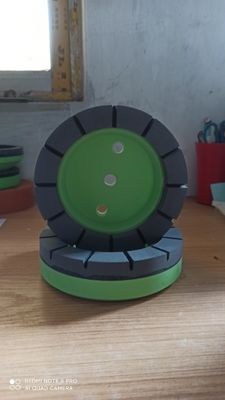Sertlik 100/130/150/175mm reçine tekerleği Çift kenarlı makine keskinliği 12/22/50mm İç delik