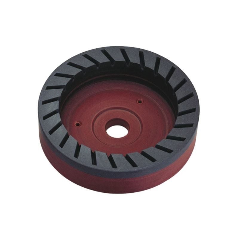 D150mm İç Dişli reçine tekerleği kase şekli cam bezleri için sürekli elmas öğütme tekeri