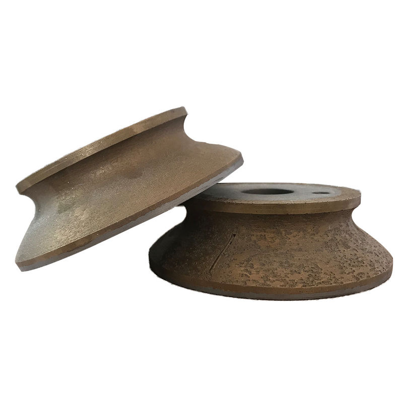Kendi kendine üretilen D175 Duckbill OG 9MM Genişliği Cam ve taş için elmas öğütme tekeri